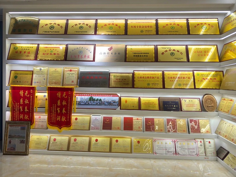 惠旺尔公司荣誉